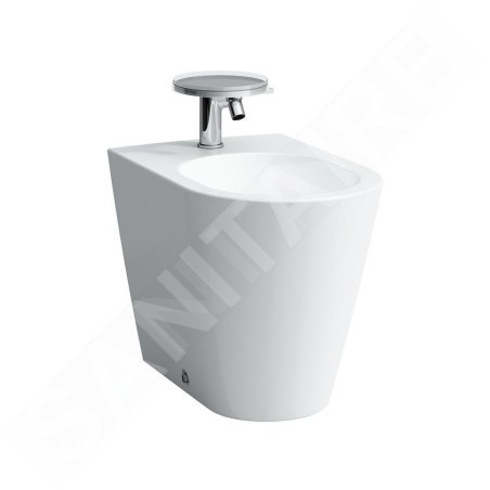 Laufen Kartell - Bidet à poser, alimentation arrière, avec LCC, blanc H8323314003021
