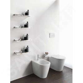 Laufen Kartell - Bidet à poser, alimentation arrière, avec LCC, blanc H8323314003021