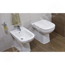 Jika Deep - Mitigeur de bidet avec vidage, chrome H3411U10041111