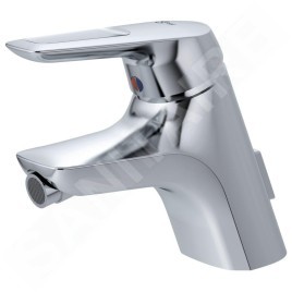 Ideal Standard CeraMix Blue - Mitigeur de bidet à levier avec garniture de vidange, chrome A5655AA