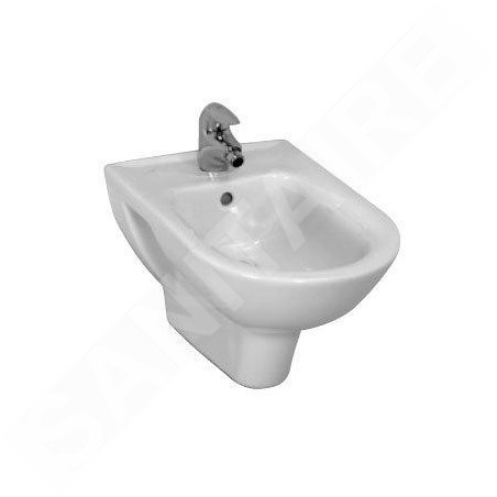 Laufen Pro - Bidet suspendu, 560x360 mm, 1 trou pour robinetterie, avec LCC, blanc H8309514003041