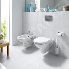 Laufen Pro - Bidet suspendu, 560x360 mm, 1 trou pour robinetterie, avec LCC, blanc H8309514003041