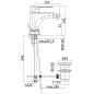 Paffoni Sly - Mitigeur de bidet avec vidage, chrome SY135CR