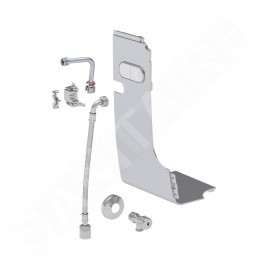 Geberit AquaClean - Kit de raccordement d'eau aux toilettes Mera, chrome brillant 147.033.21.1