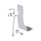 Geberit AquaClean - Kit de raccordement d'eau aux toilettes Mera, chrome brillant 147.033.21.1