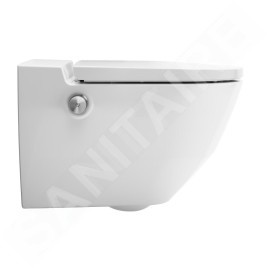 Laufen Cleanet Navia - Bidet électronique en céramique, Rimless, SoftClose, avec LCC, blanc H8206014000001