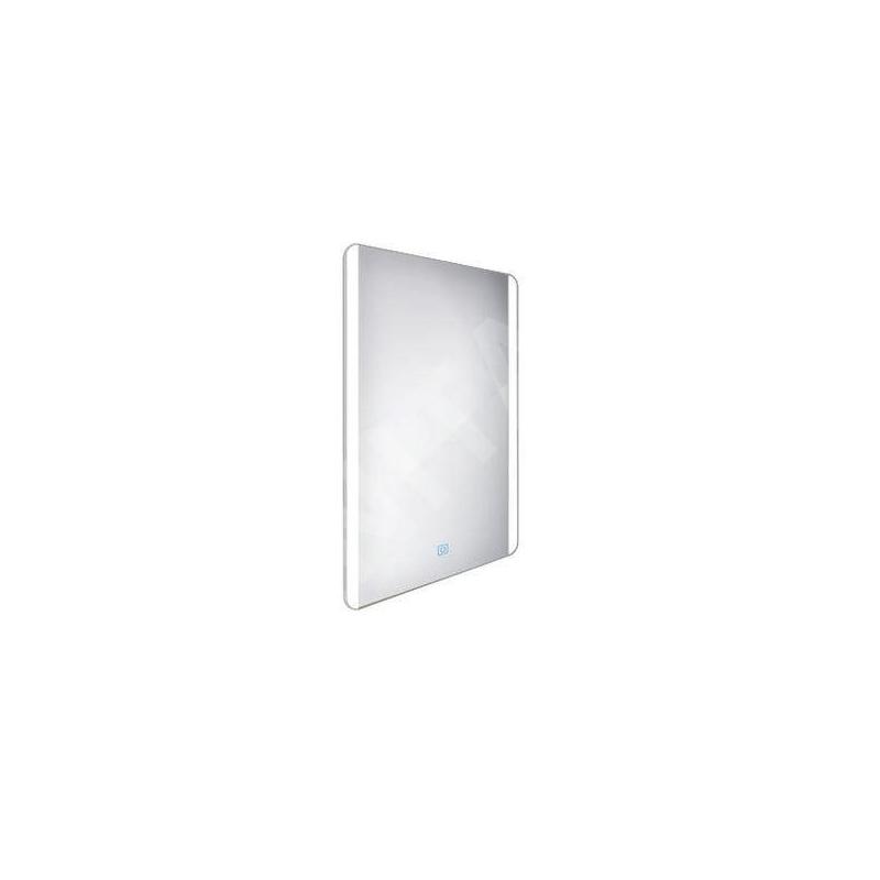 Nimco Miroirs - Miroir dans un cadre avec éclairage LED, 500x700 mm, aluminium ZP 17001V Nimco Miroirs - Miroir dans un cadre avec éclairage LED, 500x700 mm, aluminium ZP 17001V
