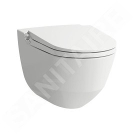 Laufen Cleanet Riva - Bidet électronique avec céramique, Rimless, SoftClose, blanc H8206917570001