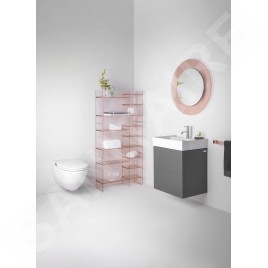 Laufen Cleanet Riva - Bidet électronique avec céramique, Rimless, SoftClose, blanc H8206917570001