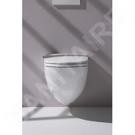 Laufen Cleanet Riva - Bidet électronique avec céramique, Rimless, SoftClose, blanc H8206917570001