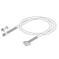 Laufen Accessoires - Kit de raccordement d'eau externe 195 mm, pour Cleanet Navia H8946000000001