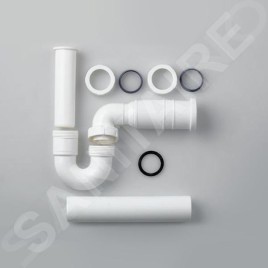 Laufen Accessoires - Siphon avec raccord flexible DN40 H8949750000001