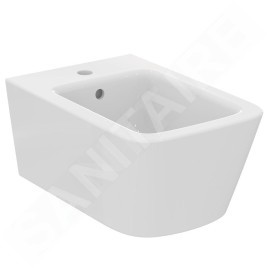 Ideal Standard Blend - Bidet suspendu, 360x540 mm, avec trop-plein, trou pour robinet, blanc T368701