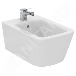 Ideal Standard Blend - Bidet suspendu, 360x540 mm, avec trop-plein, trou pour robinet, blanc T368701