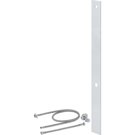 Geberit Accessoires - Kit de transformation pour abattants AquaClean, pour Monolithe 114 cm, aluminium brossé 131.100.TA.1