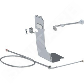 Geberit Accessoires - Kit de raccordement d'eau pour réservoirs à encaster Kappa 15 cm pour WC, pour AquaClean Mera, chrome