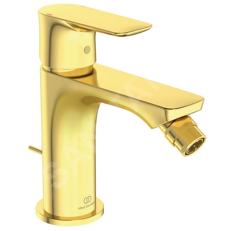 Ideal Standard Connect Air - Mitigeur de bidet avec vidage, Brushed Gold A7030A2