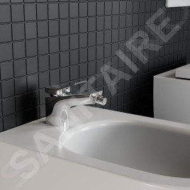 Ideal Standard Conca Tap - Robinet de bidet avec vidage, chrome BC760AA