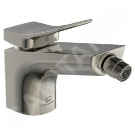 Ideal Standard Conca Tap - Robinet de bidet avec vidage, Silver Storm BC760GN