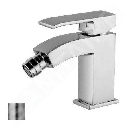 Paffoni Level - Mitigeur de bidet avec vidage, inox LES135ST
