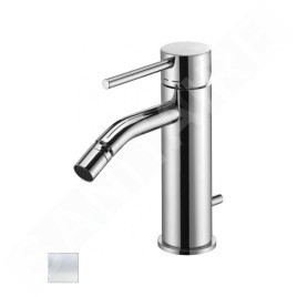 Paffoni Light - Mitigeur de bidet avec vidage, blanc mat LIG135BO