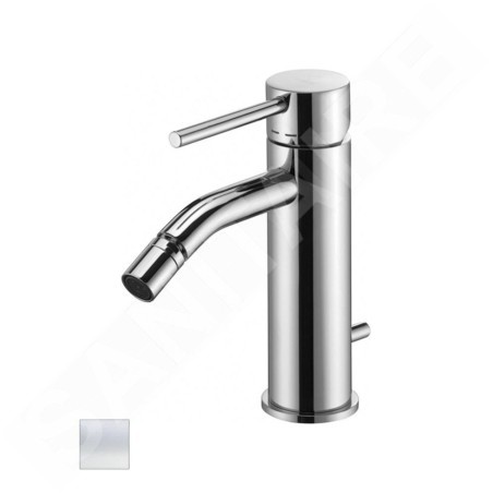 Paffoni Light - Mitigeur de bidet avec vidage, blanc mat LIG135BO