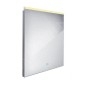 Nimco Miroirs - Miroir dans un cadre avec éclairage LED, 600x700 mm, aluminium ZP 8002V Nimco Miroirs - Miroir dans un cadre avec éclairage LED, 600x700 mm, aluminium ZP 8002V