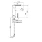 Paffoni West - Mitigeur de bidet, chrome WS131CR