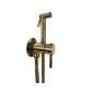 Paffoni Bidet Kit - Set de mitigeur encastré avec douchette de bidet, doré ZDUP110HG