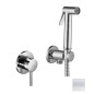Paffoni Bidet Kit - Barret Mitigeur encastré, avec douchette et corps, blanc mat KITDUP110BO