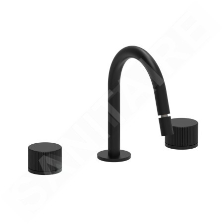 Paffoni Jo - Mitigeur de bidet, noir mat JO119NO