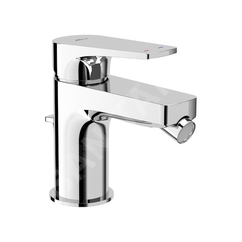 Jika Cubito-N - Mitigeur de bidet avec vidage, chrome H3411X10041111