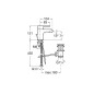 Roca L20 - Mitigeur de bidet avec vidage, chrome A5A6A09C00