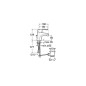 Roca Monodin-N - Mitigeur de bidet avec vidage, chrome A5A6098C00