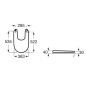 Roca Meridian - Couvercle de bidet, SlowClose, blanc A8062A200B