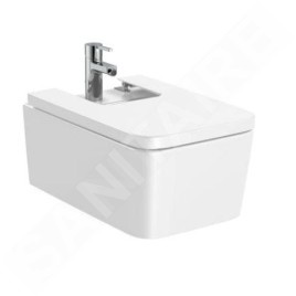 Roca Inspira - Bidet suspendu, avec trop-plein, trou pour robinetterie, blanc A357535000