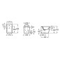 Roca Inspira - Bidet à poser, avec trop-plein, trou pour robinetterie, blanc A357537000 Roca Inspira - Bidet à poser, avec trop-plein, trou pour robinetterie, blanc A357537000