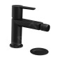 Ravak Puri - Mitigeur bidet Click-Clack avec bec, noir mat X070189