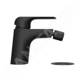Ravak Flat - Mitigeur de bidet avec vidage, Click-Clack, noir mat X070178