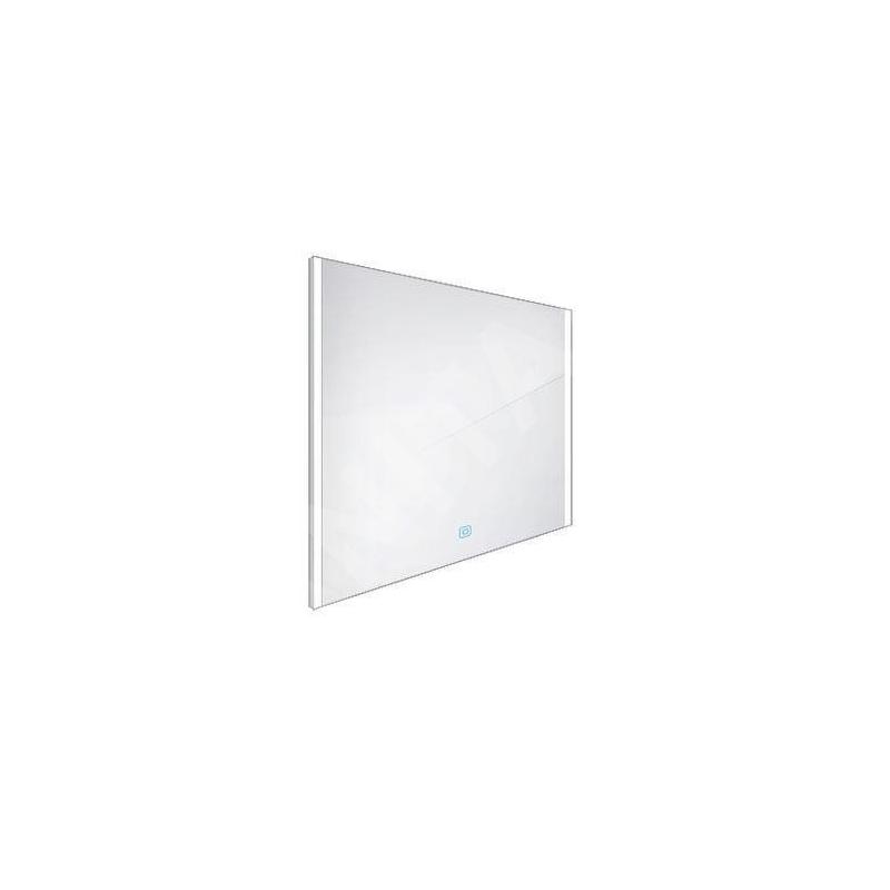 Nimco Miroirs - Miroir avec cadre éclairage LED, 800x700 mm, aluminium ZP 11003V Nimco Miroirs - Miroir avec cadre éclairage LED, 800x700 mm, aluminium ZP 11003V