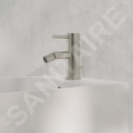 Steinberg 100 - Mitigeur de bidet avec vidage, nickel brossé 100 1300 BN