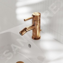 Steinberg 100 - Mitigeur de bidet avec vidage, rose gold 100 1300 RG