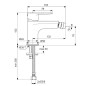 Ideal Standard Cerafine O - Mitigeur de bidet, argenté BD716SI
