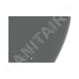 Ideal Standard i.Life B - Bidet à poser, trou pour robinetterie, gris brillant T461758