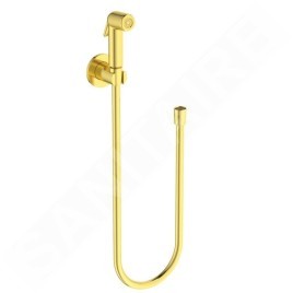 Ideal Standard Idealspray - Douchette bidet avec support et flexible, or brossé B0595A2