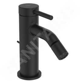 Ideal Standard Ceraline Nuovo - Mitigeur bidet avec bec, noir soyeux BD765XG