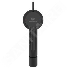 Ideal Standard Ceraline Nuovo - Mitigeur bidet avec bec, noir soyeux BD765XG