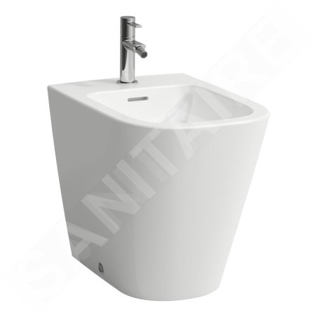 Laufen Meda - Bidet à poser, trou pour robinet, blanc H8321110003021