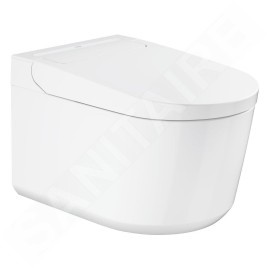 Grohe Senesia - Bidet électronique avec céramique, sans rebord, Triple Vortex, HyperClean, blanc alpin 36507SH0