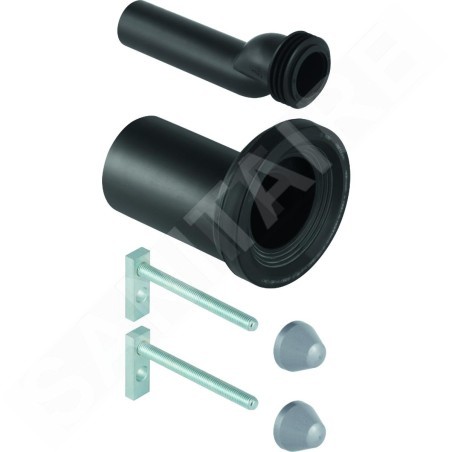 Geberit Accessoires - Kit de raccordement pour WC, excentrique avec matériel de fixation 405.116.00.1